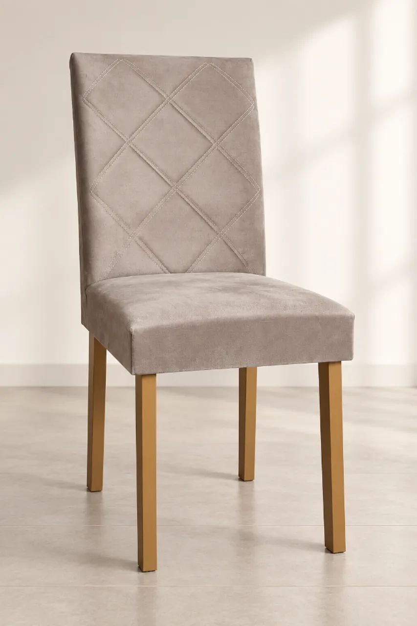Mesa Alvorada 180 Tp Mdf Vidro com 4 Cadeiras - Foto 3