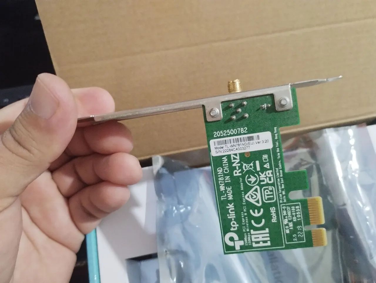 Placa de Rede Wi-fi TP-Link funcionando 100% - Foto 2