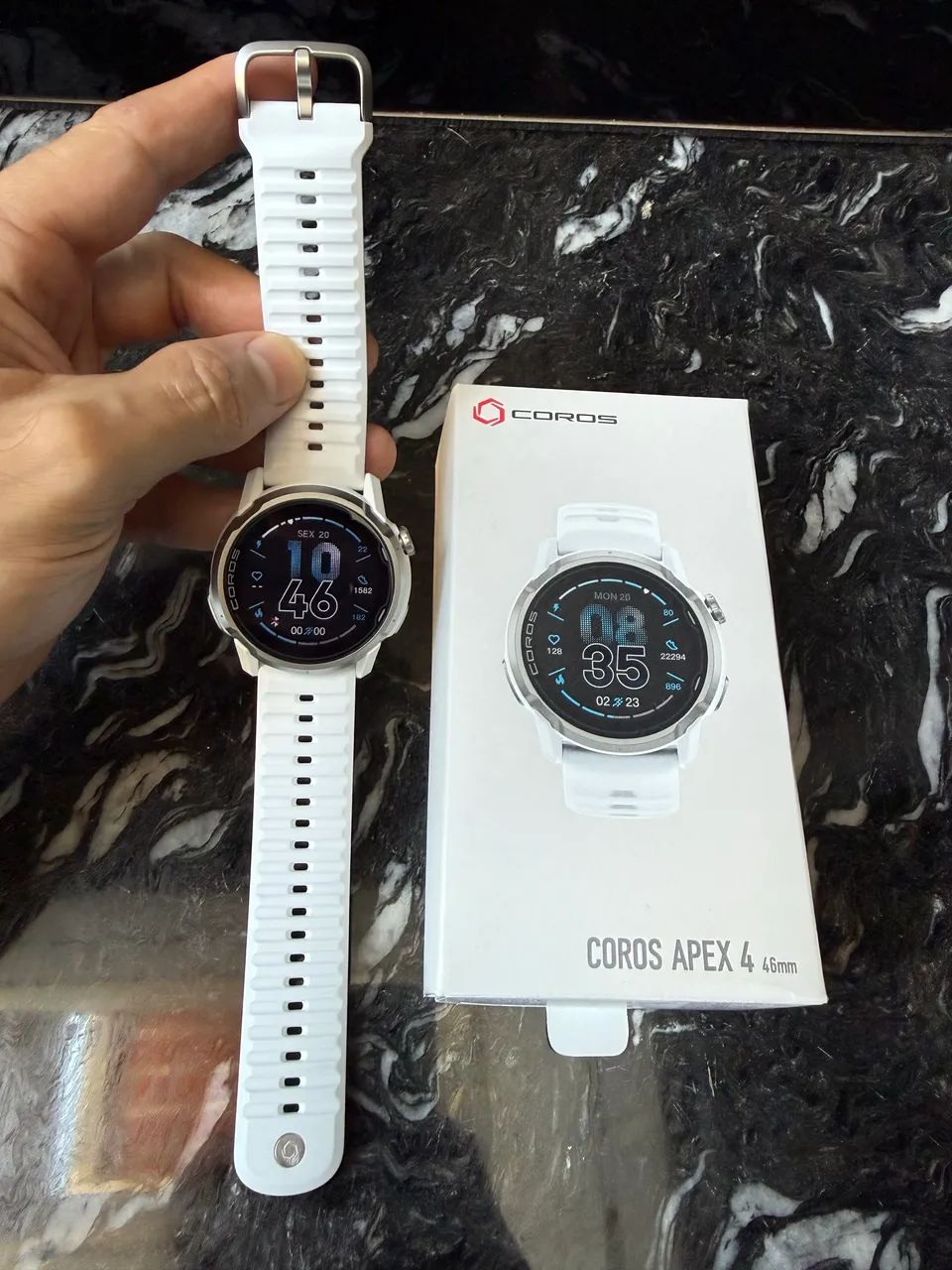 VENdo RELÓGIO COROS APEX 4 46mm - Foto 4