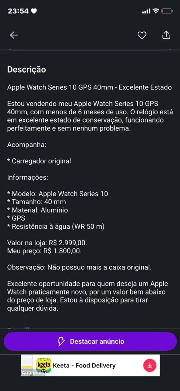 Apple watch seres 10 - Foto 5