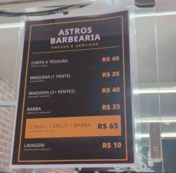 Barbeiro centro do RJ.