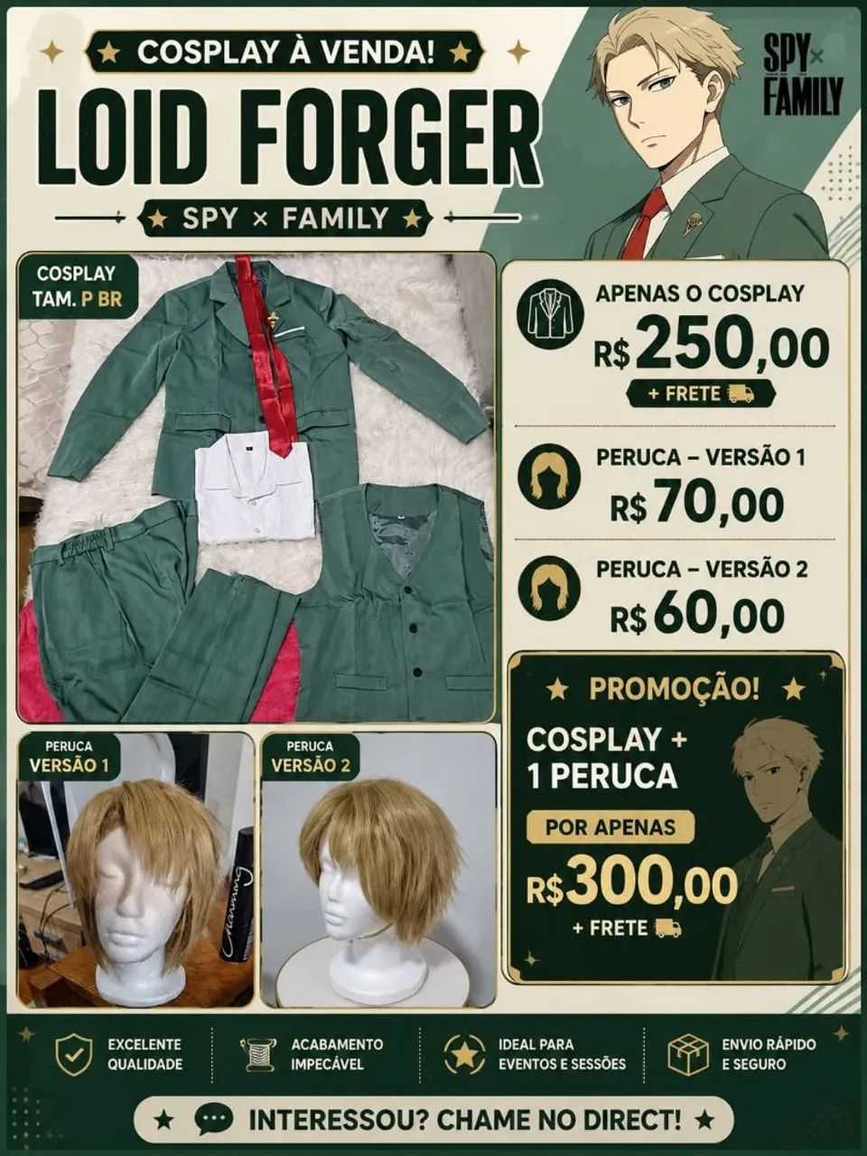 Cosplay Loid Forger