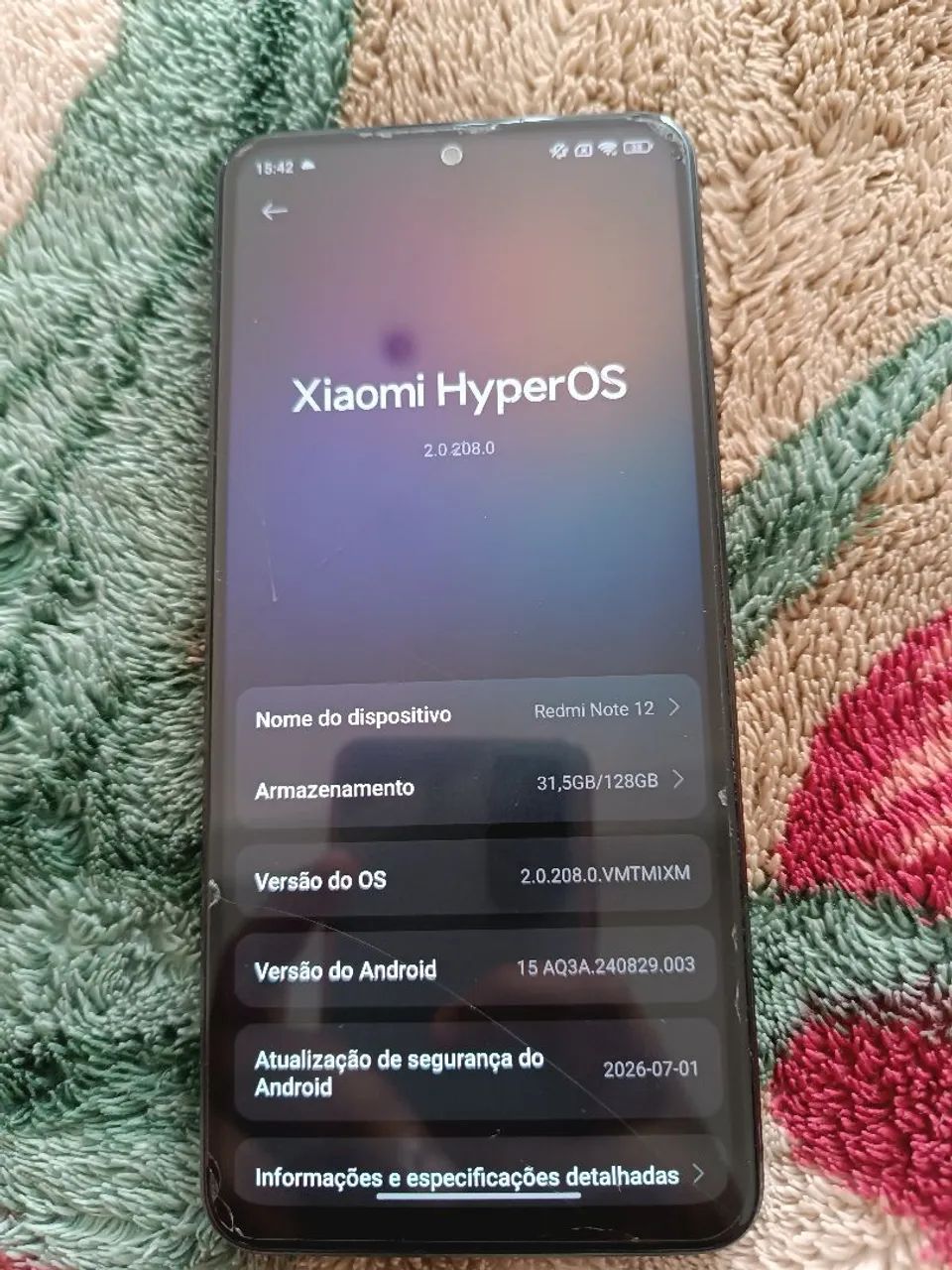 ? OPORTUNIDADE! XIAOMI REDMI NOTE 12 128GB - Foto 2