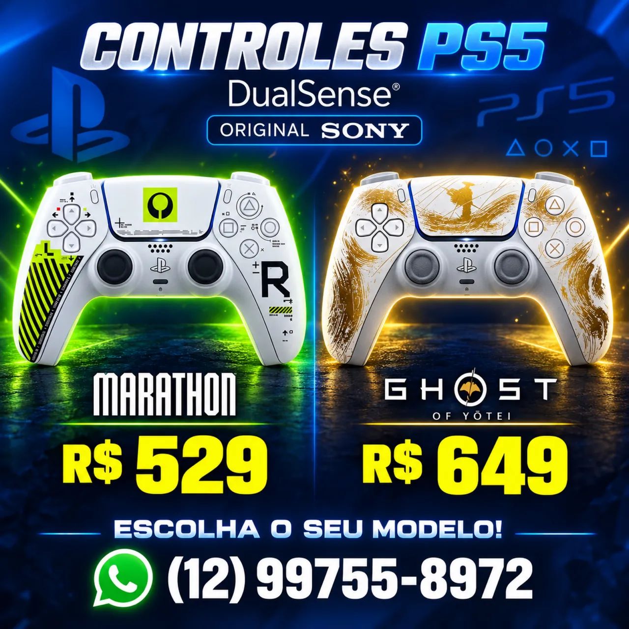 Controle Ps5 - Foto 2
