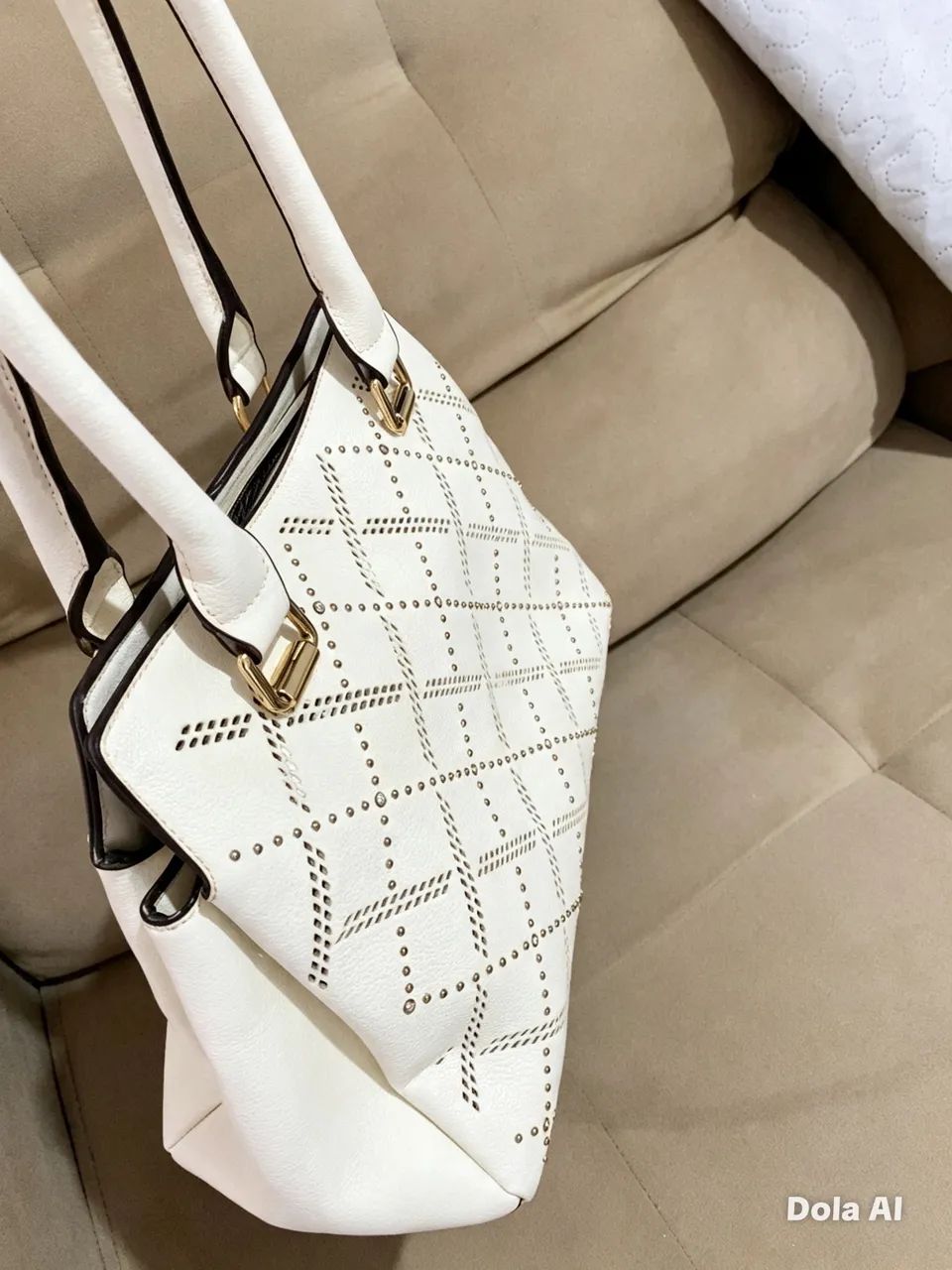 bolsa chenson off-white - Foto 2