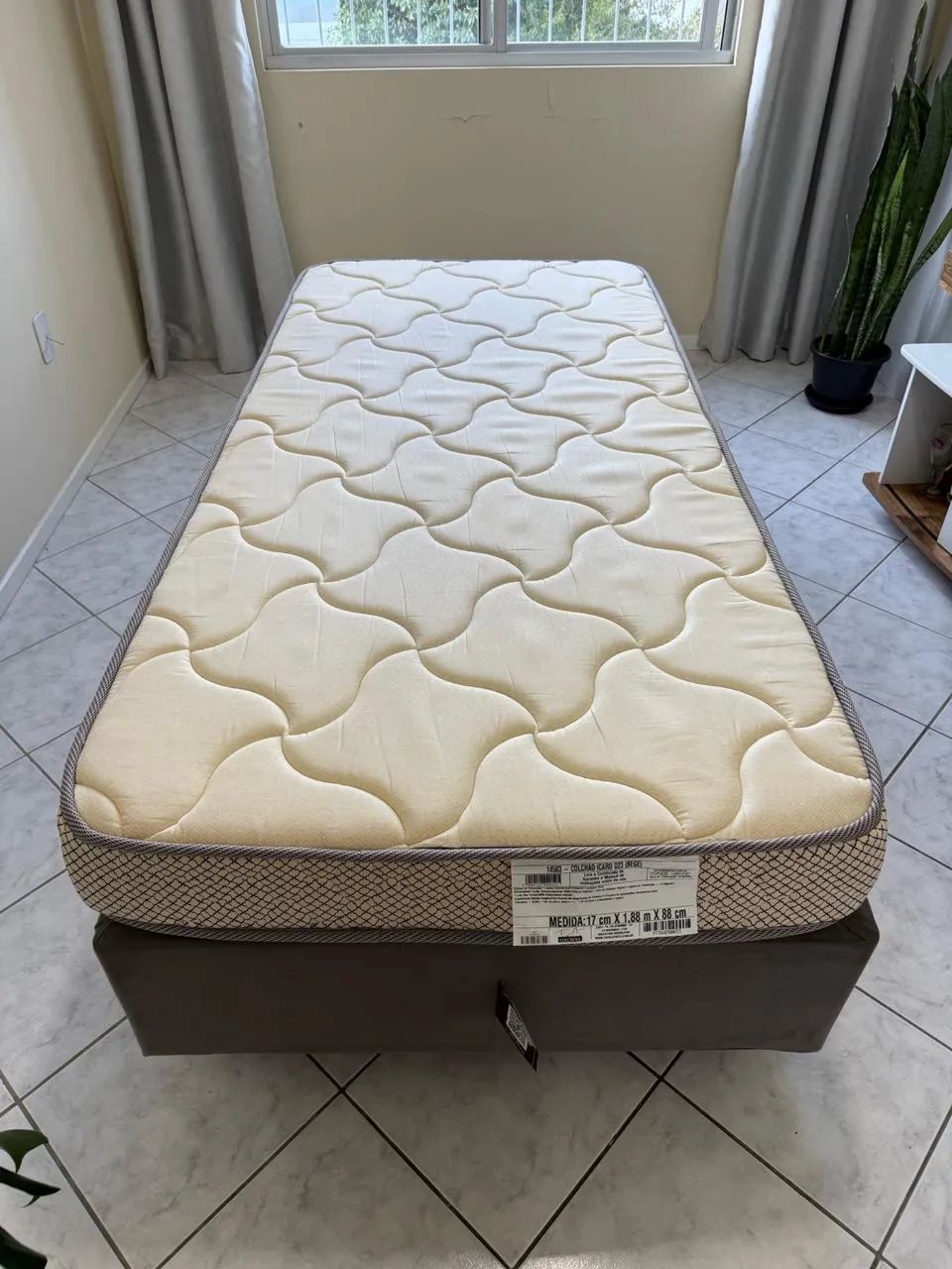 Cama box de solteiro F.A colchões  - Foto 3