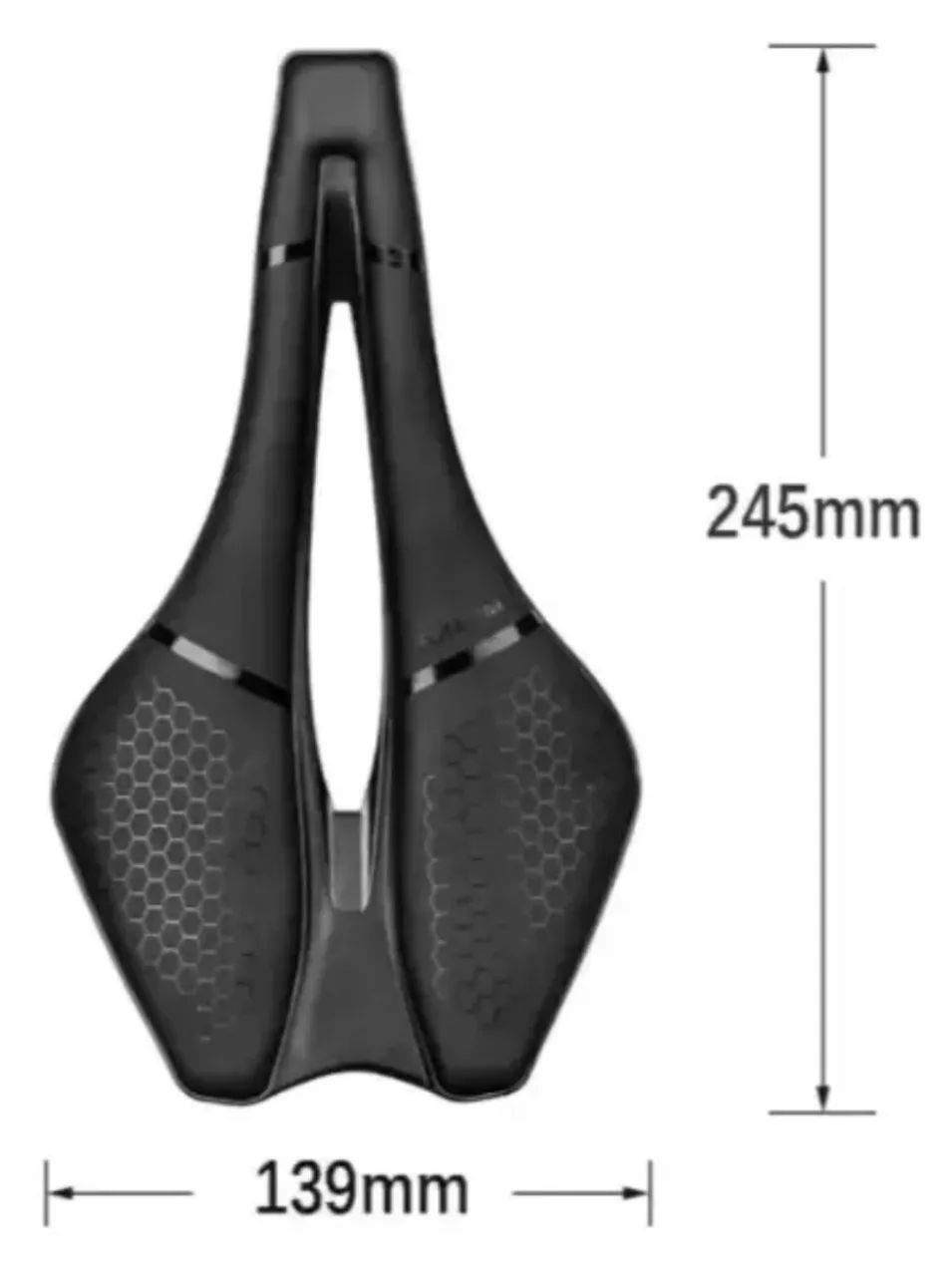 Selim Banco Bike Carbono  - Foto 3
