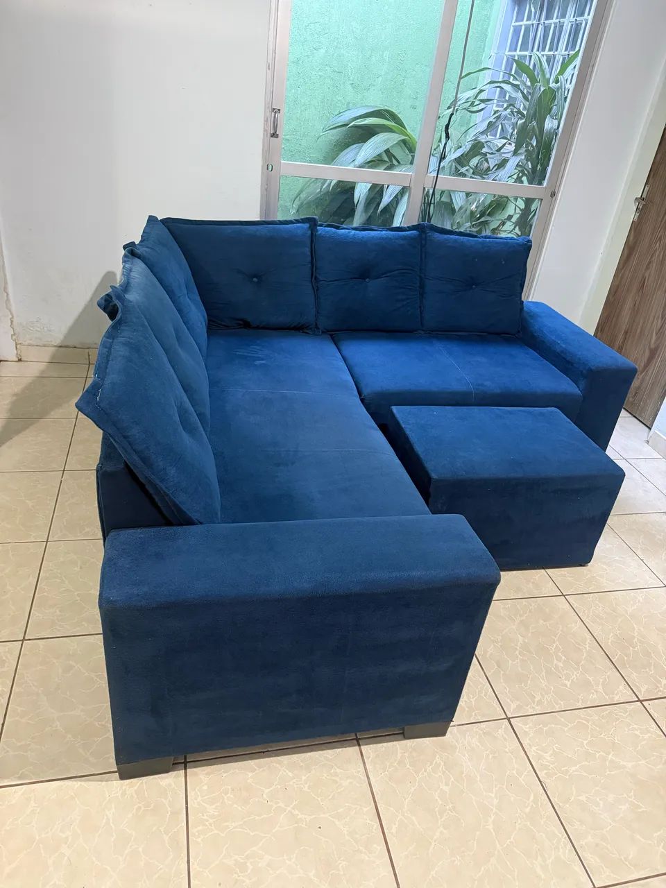 Sofá de canto semi novo 