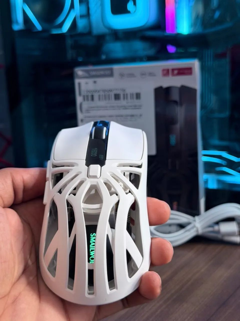 Mouse Gamer RS8 Smaiwolf - Foto 2