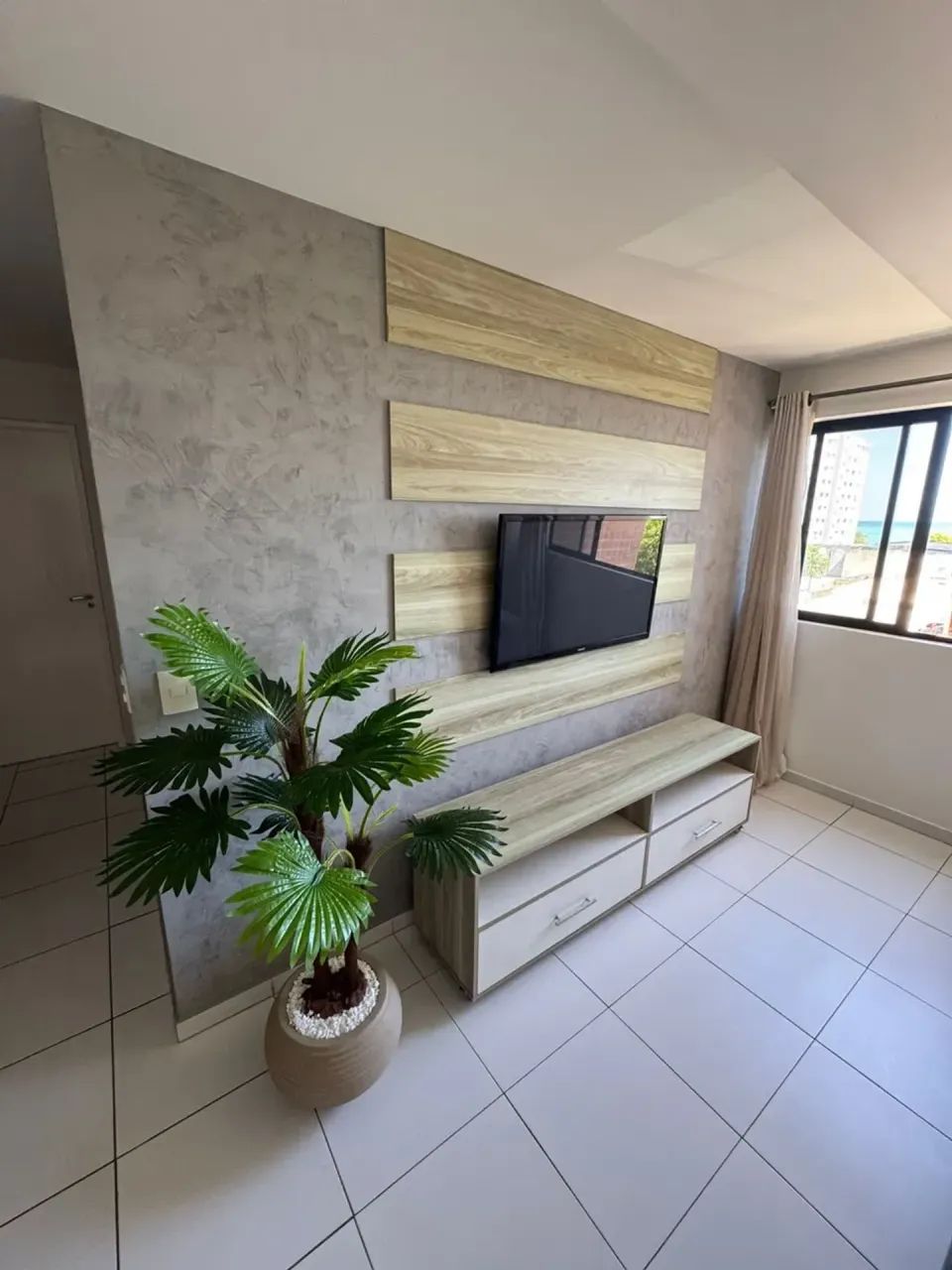ALUGO 2 quartos Mobiliado com Vista Mar - Foto 4