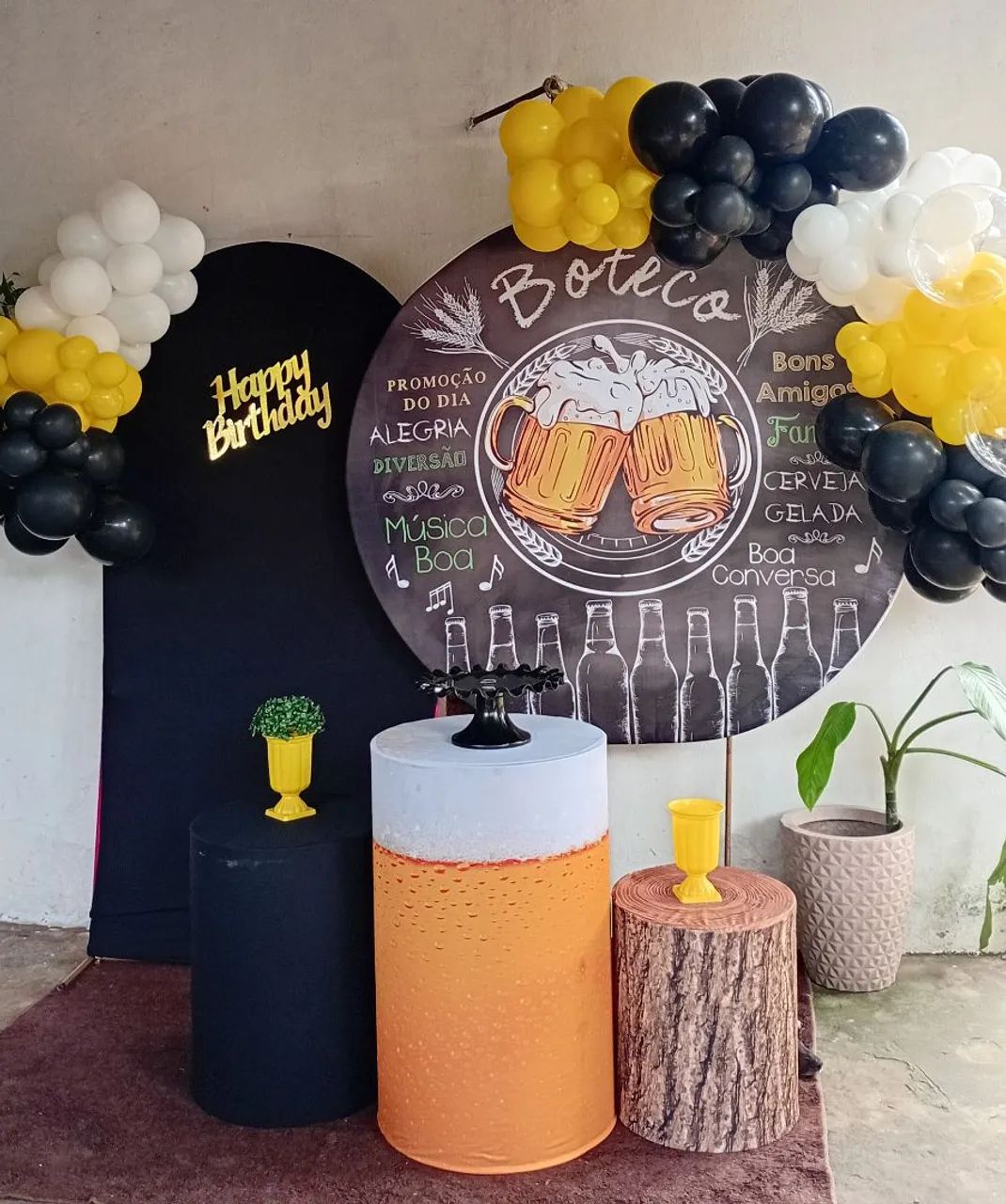 Pegue e monte e festa na mesa