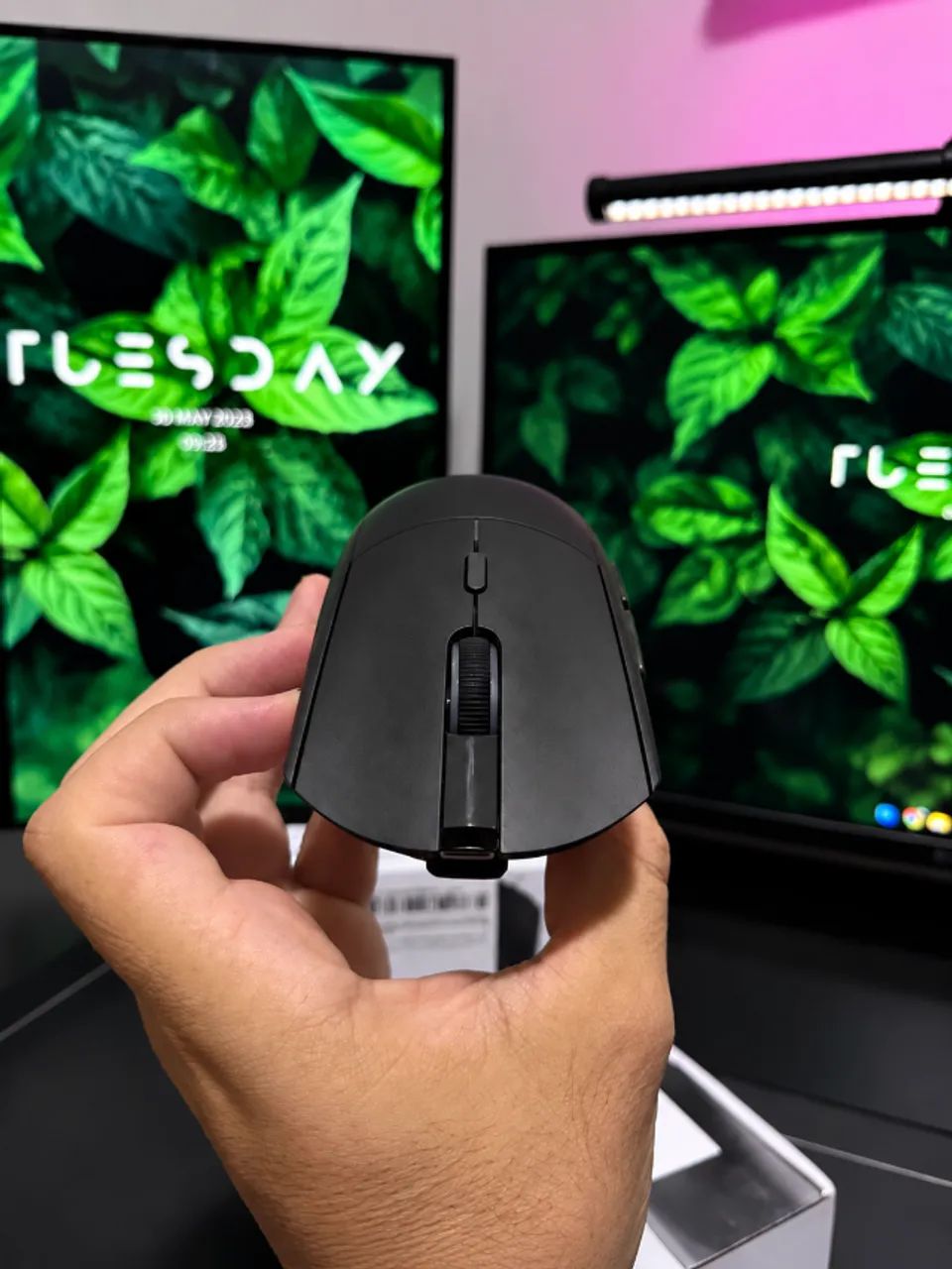 Mouse Gamer SMAILWOLF RS7 Tri-Mode Bluetooth 2.4G e Cabo - Foto 4