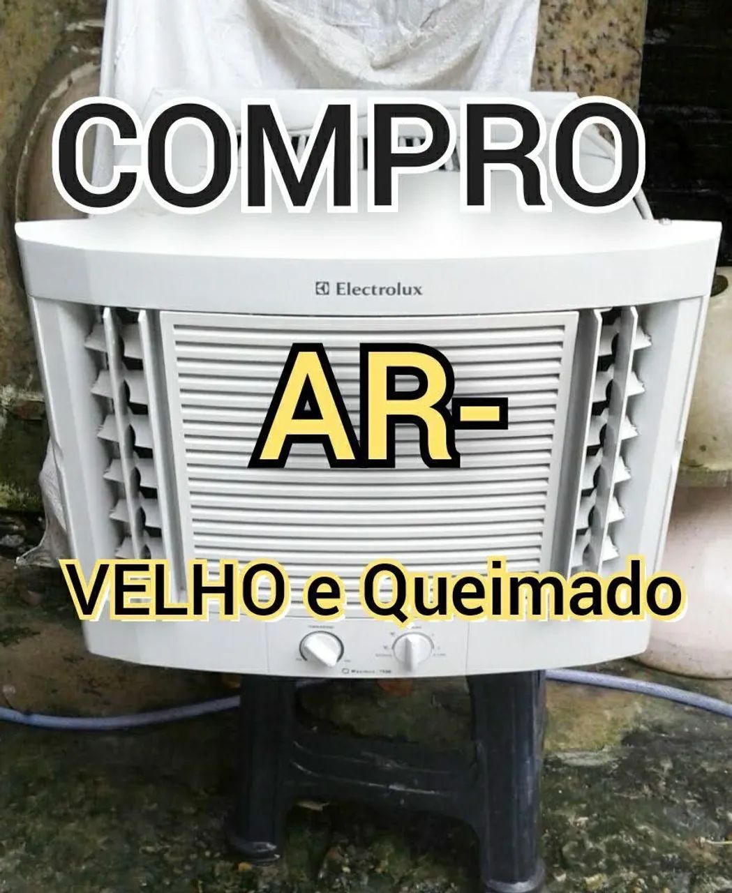 Comprar Ar-condicionado Qualquer defeito caixa ou split 