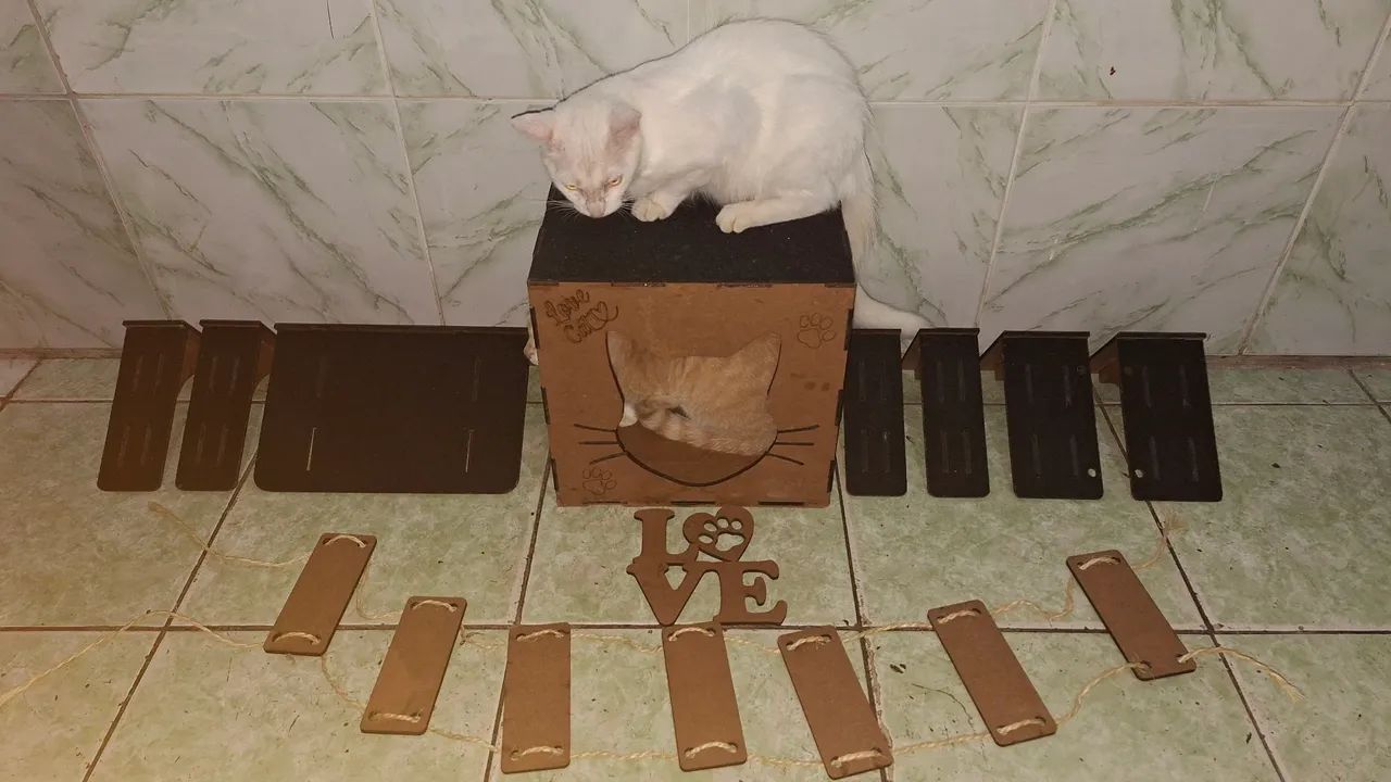 Playground para gatos. Kit completo. - Foto 5