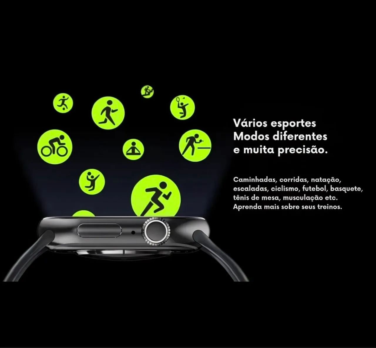? Smartwatch Microwear S11 Pro 47 mm - Moderno, completo e cheio de estilo! - Foto 4