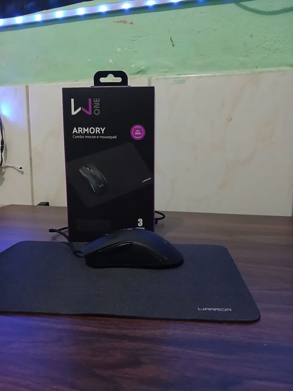Mouse e mouse pad kit - Foto 2