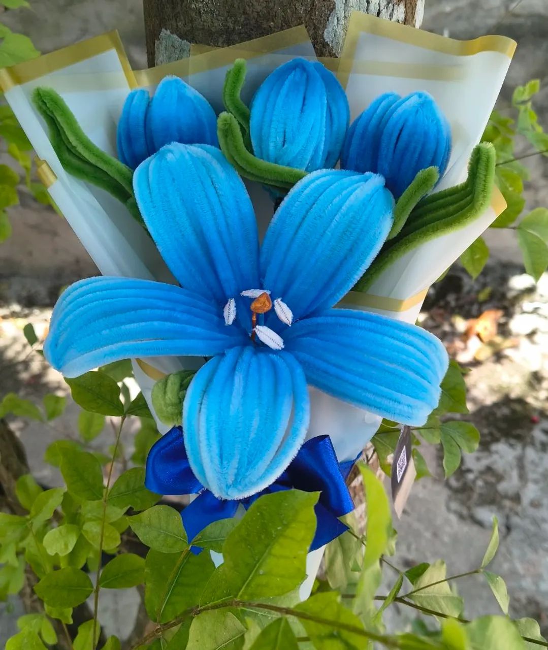 Flores eternas artesanais  - Foto 5