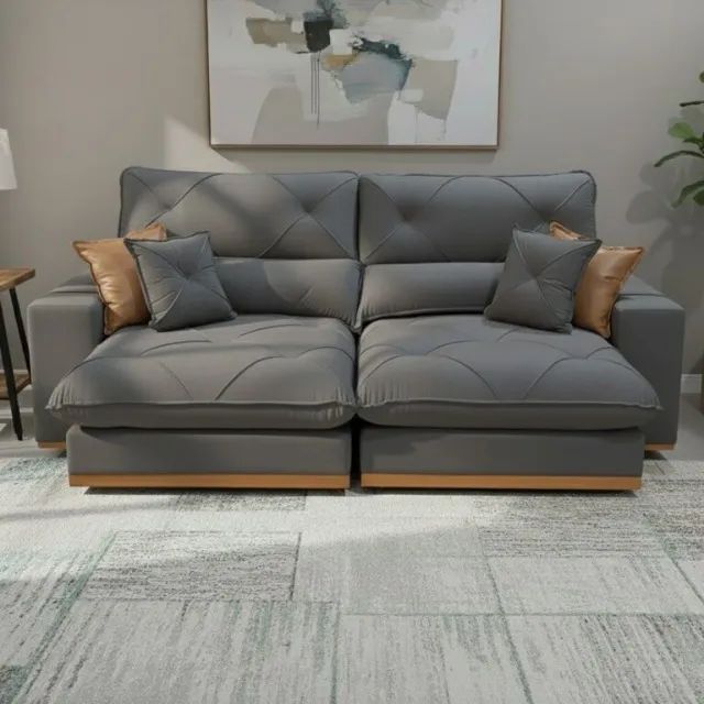Sofá Retrátil e Reclinável Aquiles 2,30 D33 Produto Novo!! Pronta Entrega!!