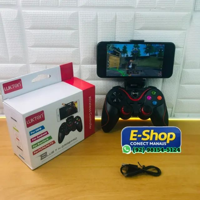 Controle Sem Fio Bluetooth Para Celular Joystick  - Entrega Grátis