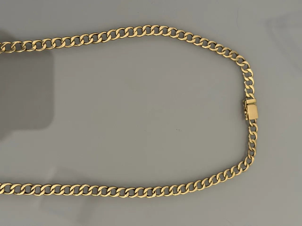 Corrente ouro 18k modelo grumet / 16,42g - Foto 4