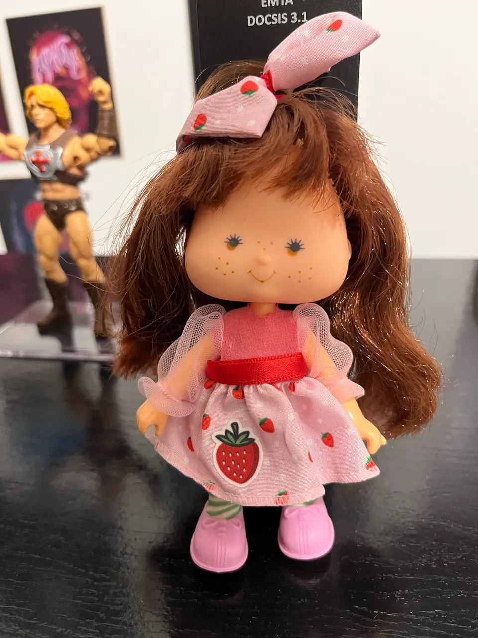 Boneca moranguinho estrela 