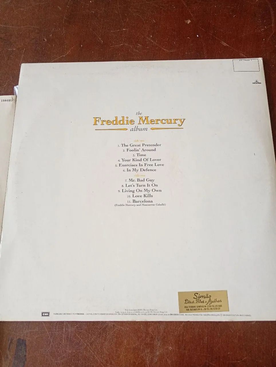 LP Freddie Mercury 2 discos  - Foto 3
