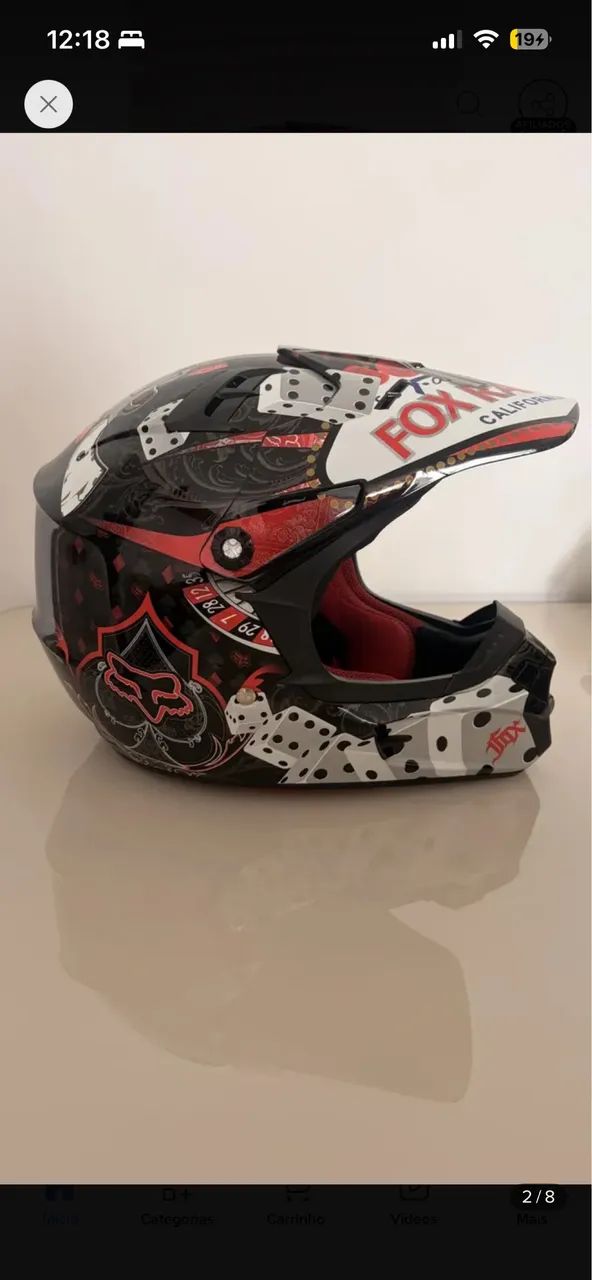 Capacete fox double down  - Foto 3