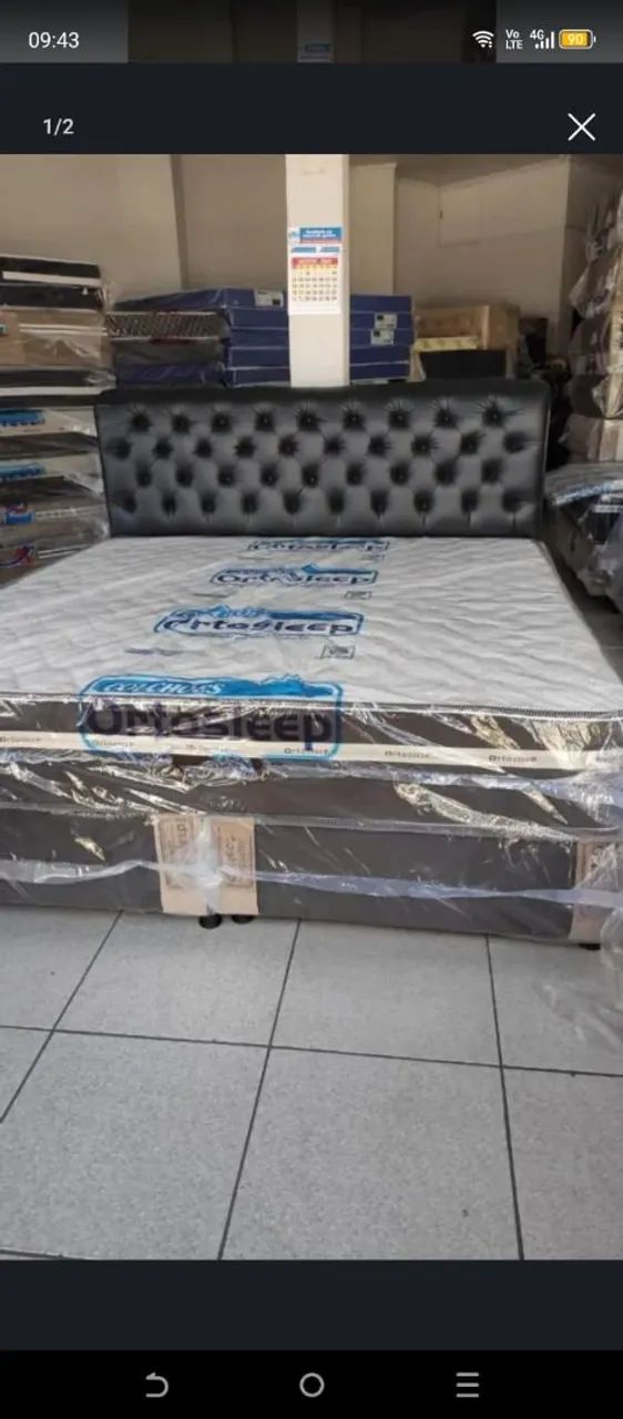 Cama gigante super King completo entrega e parcela