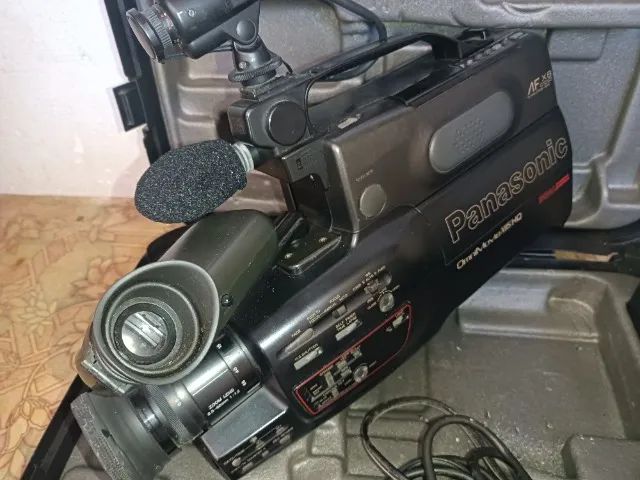 CÂMERA VHS PANASONIC PV 535 - NO CASE + ACESSÓRIOS - Foto 4