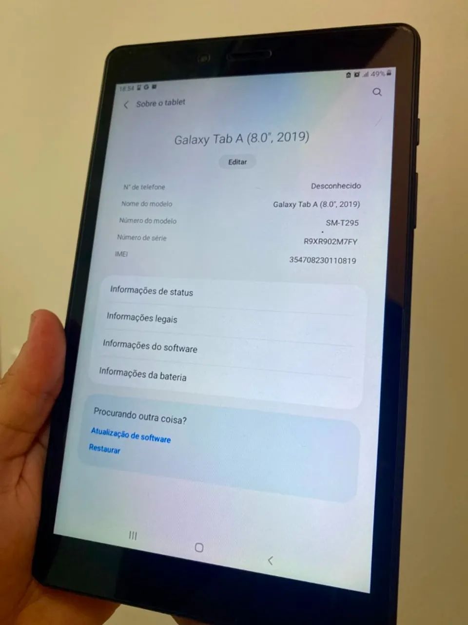Título: Galaxy Tab A 8.0? (2019) ? SM-T295 - Foto 4