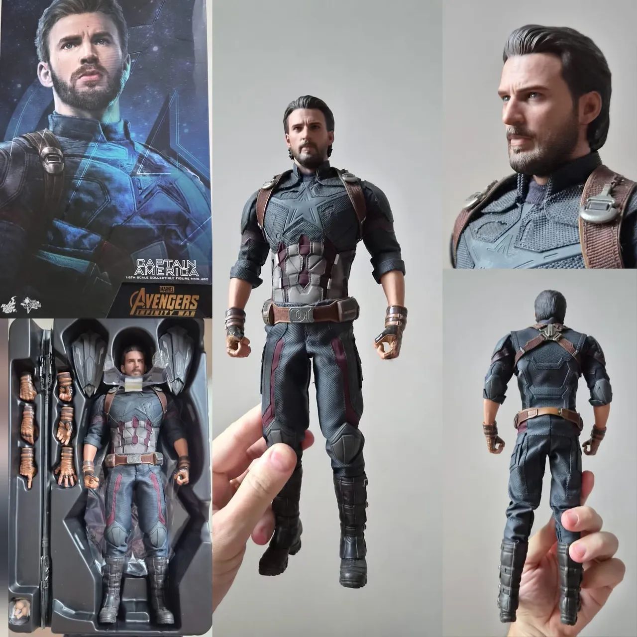 HOTTOYS キャプテン・アメリカ AVENGERS INFINITY WAR Action Capitão América(Captain America):Vingadores Guerra Infinita
