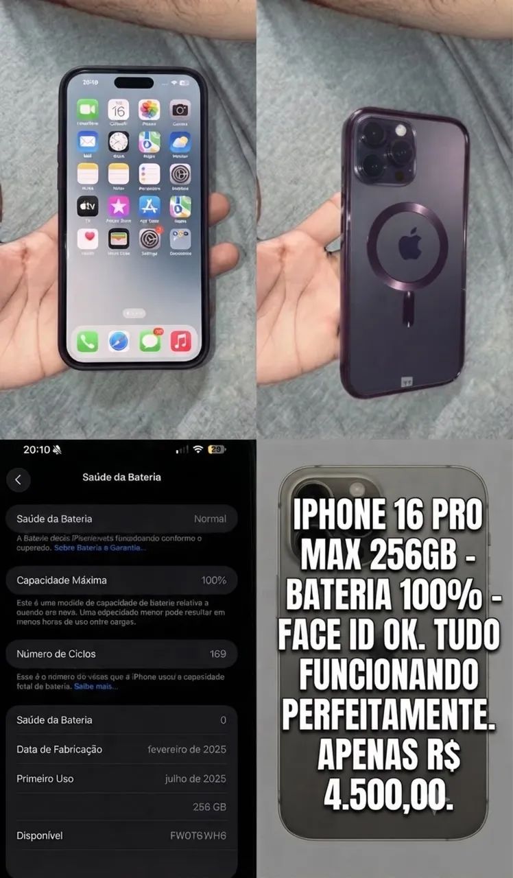 iPhone 16pro max 