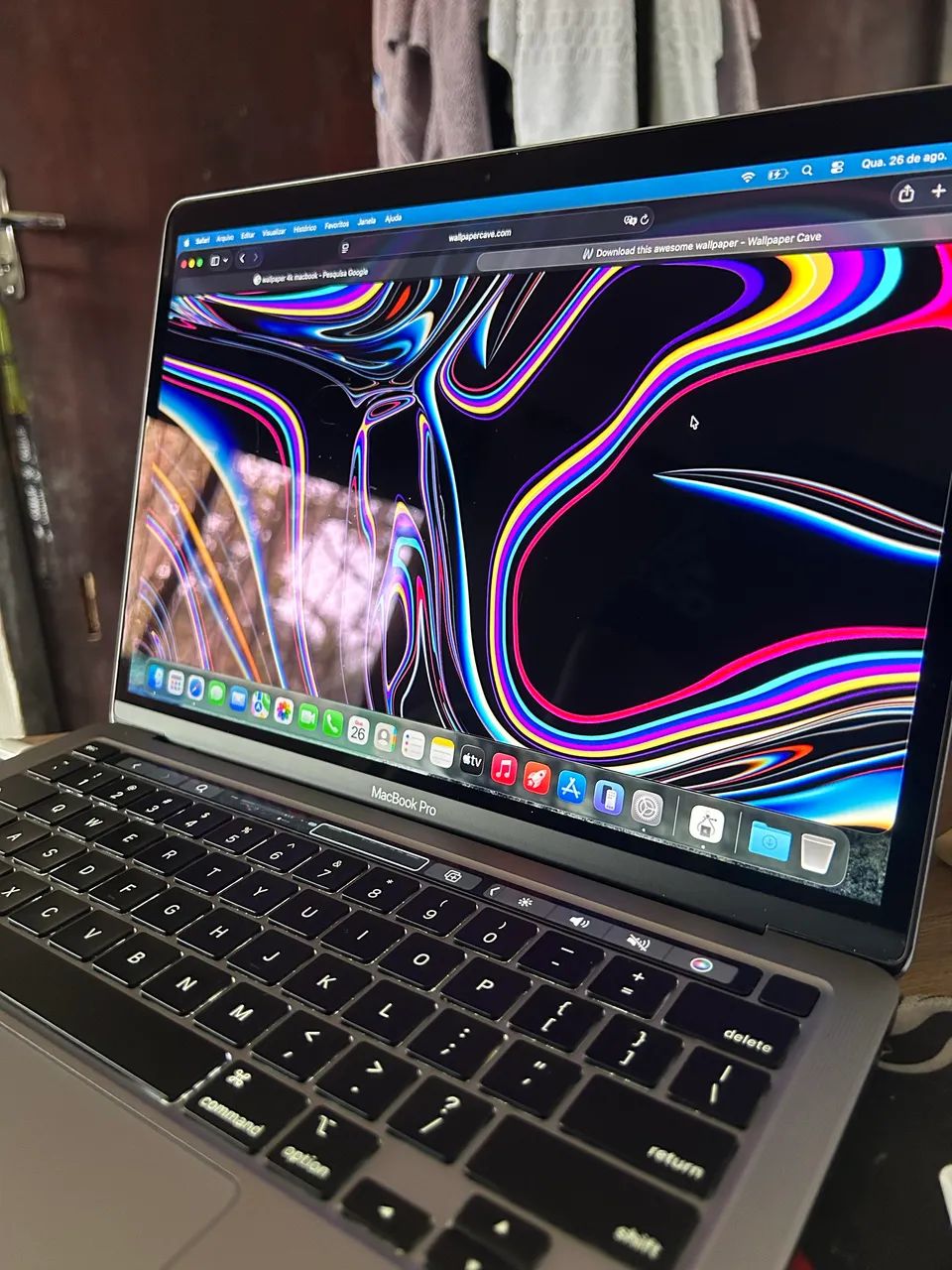 Macbook PRO M1 8GB 256GB SSD Touch Bar - Foto 5