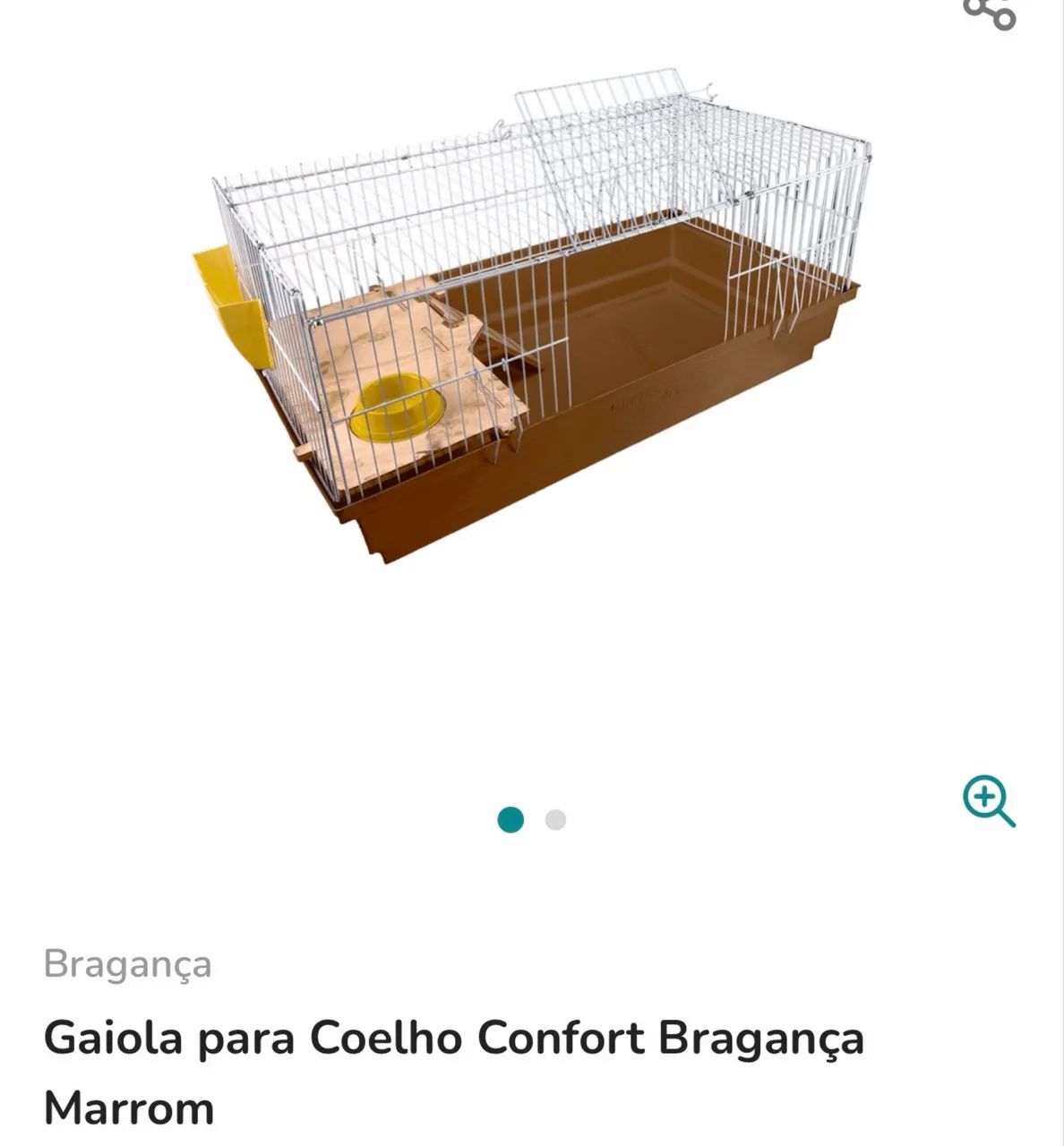 Gaiola para coelho grande  - Foto 2