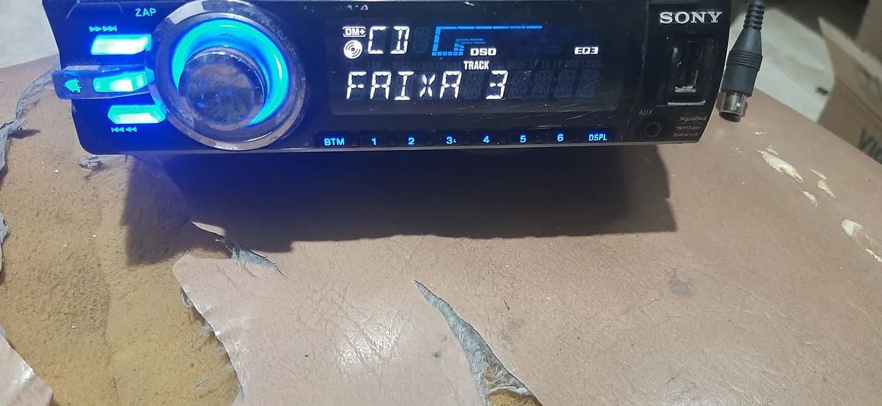 Cd sony cdx gt 637ux (já Bluetooth no aux)