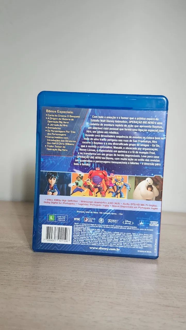 Operação Big Hero [Blu-ray] - Foto 3