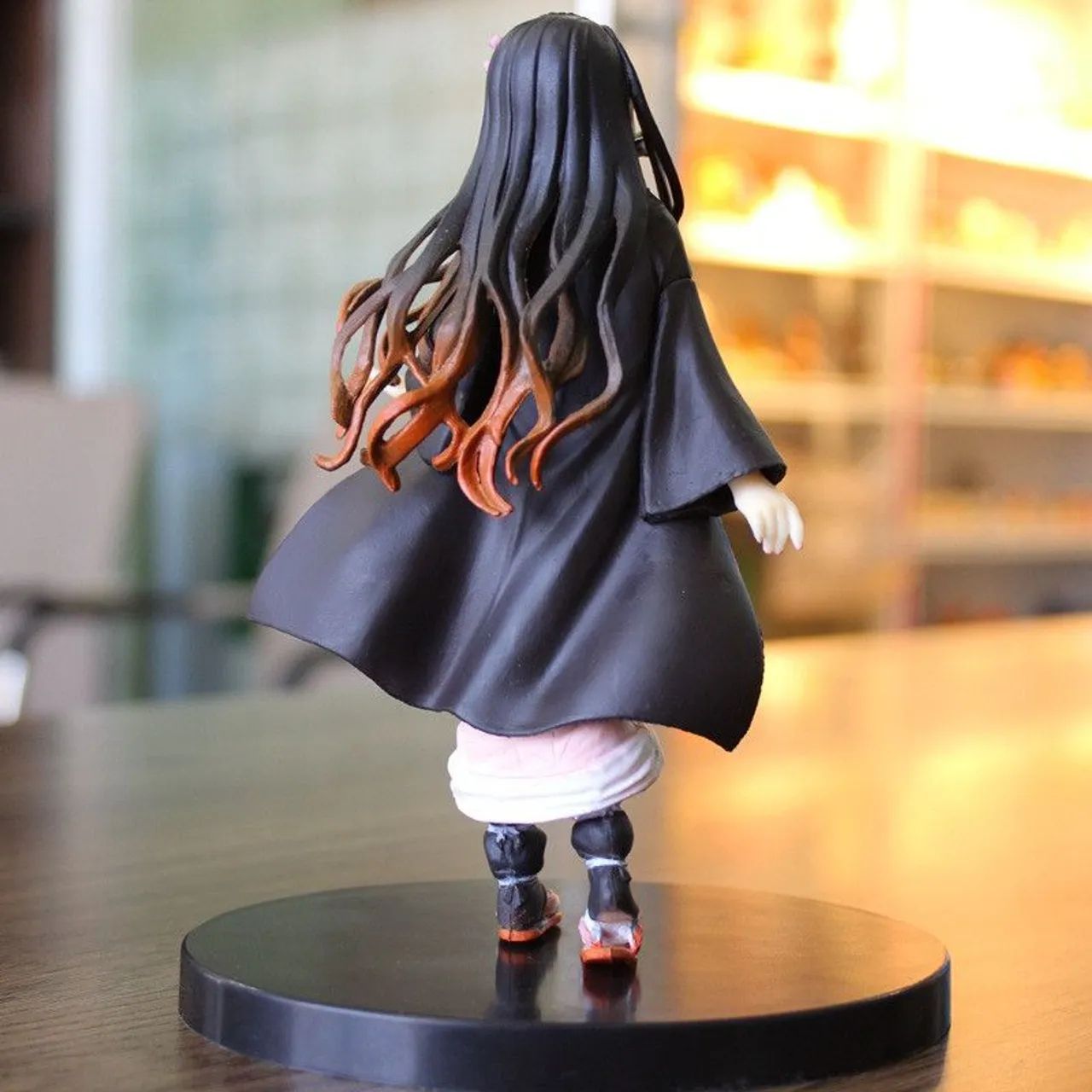 Boneco Nezuko Kamado Miniatura Demon Slayer Kimetsu 15cm - Foto 3