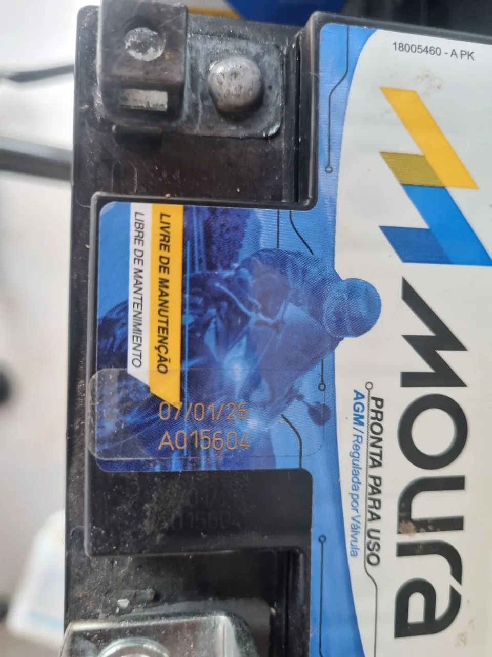 Bateria ideal para biz e titan 5ah - Foto 3