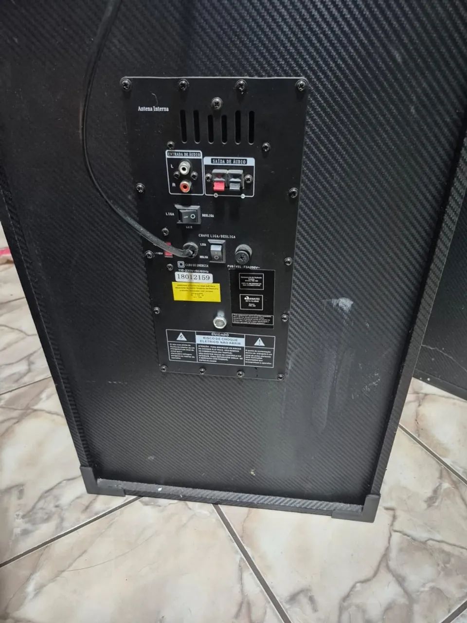 CAIXA DE SOM AMPLIFICADA DUPLA  - Foto 3