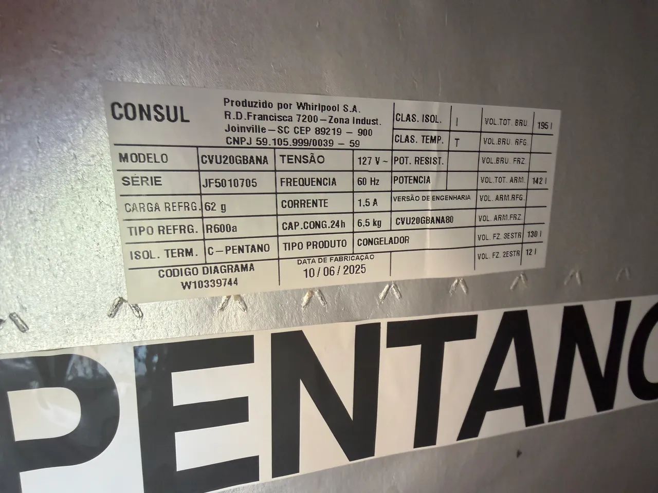 Freezer pra vender 
