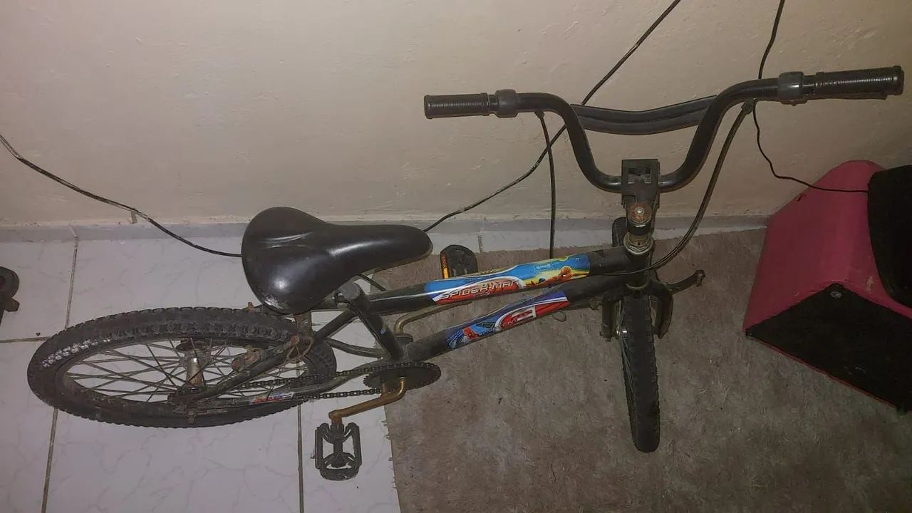 Bicicleta homem aranha  - Foto 2