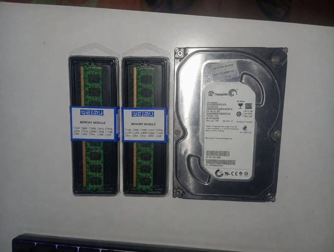 HD Seagate e 8 gb de ram