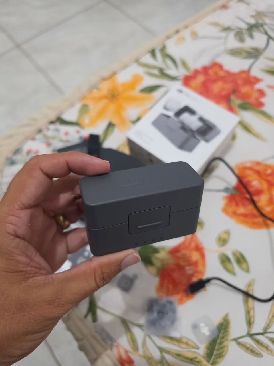 Microfone DJI Mic Mini C - Combo celular Tipo C - Foto 4