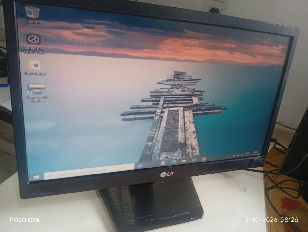 Monitor lg 20 polegada led - Foto 4