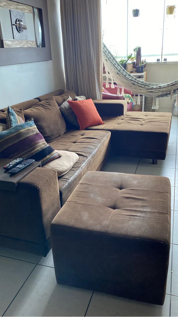 Sofá 3 lugares com chaise - Foto 2