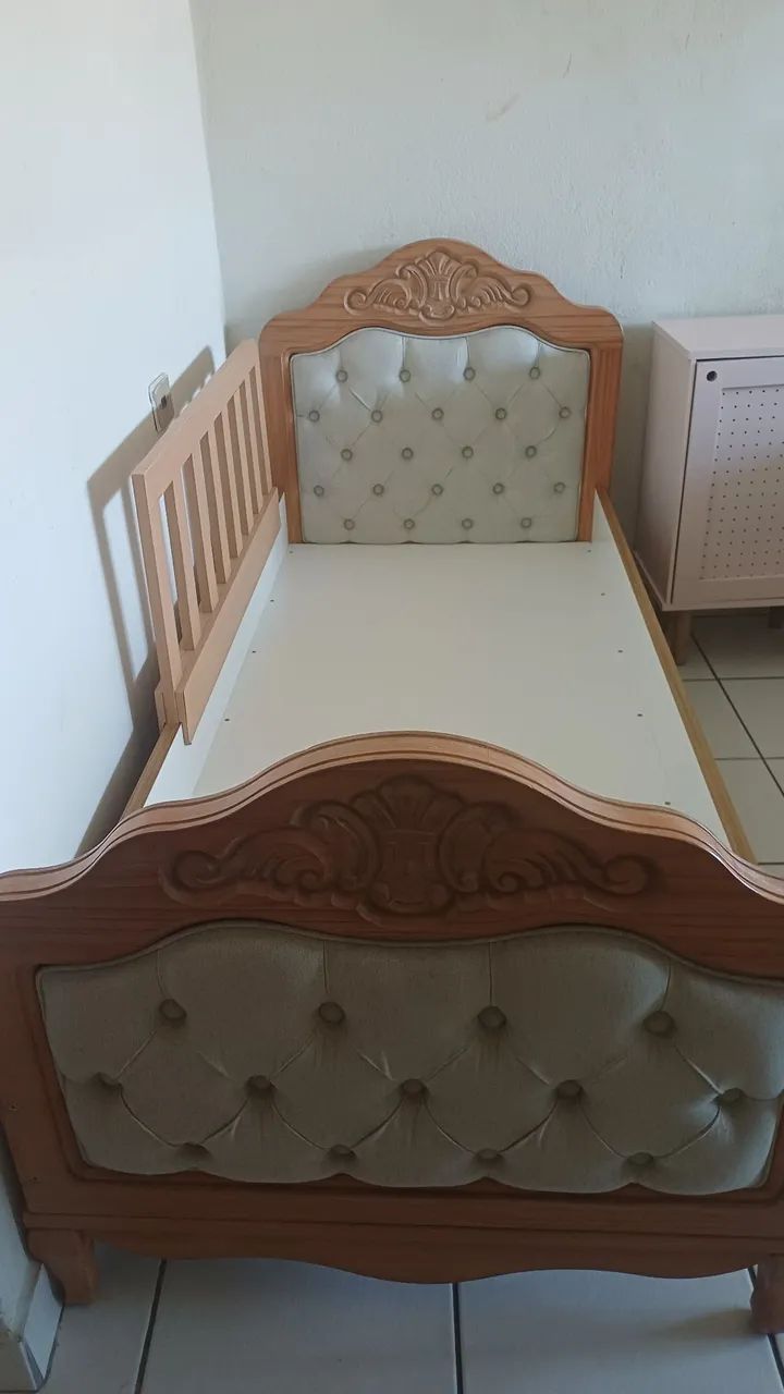 Cama Clássica Capitonê Infantil - Foto 3