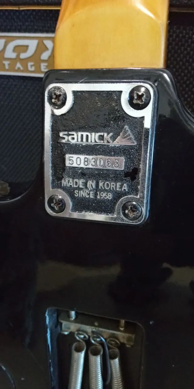 Guitarra Samick Artist Séries - 1996 100% original! - Foto 6