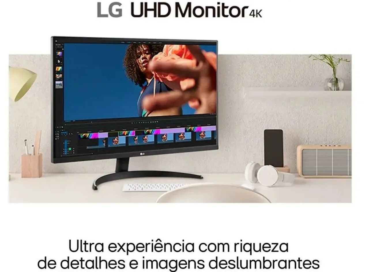 ? MONITOR LG 32? 4K ? IMAGEM ABSURDAMENTE NÍTIDA! ? - Foto 2