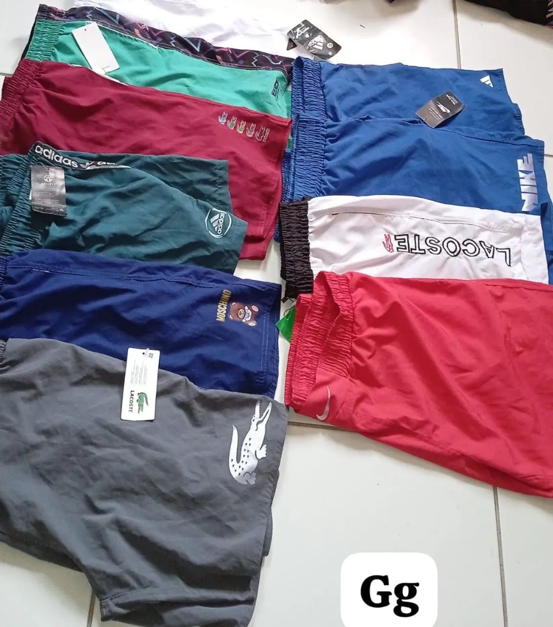 short astano estampado promoçào de 3 por 100$ - Foto 2
