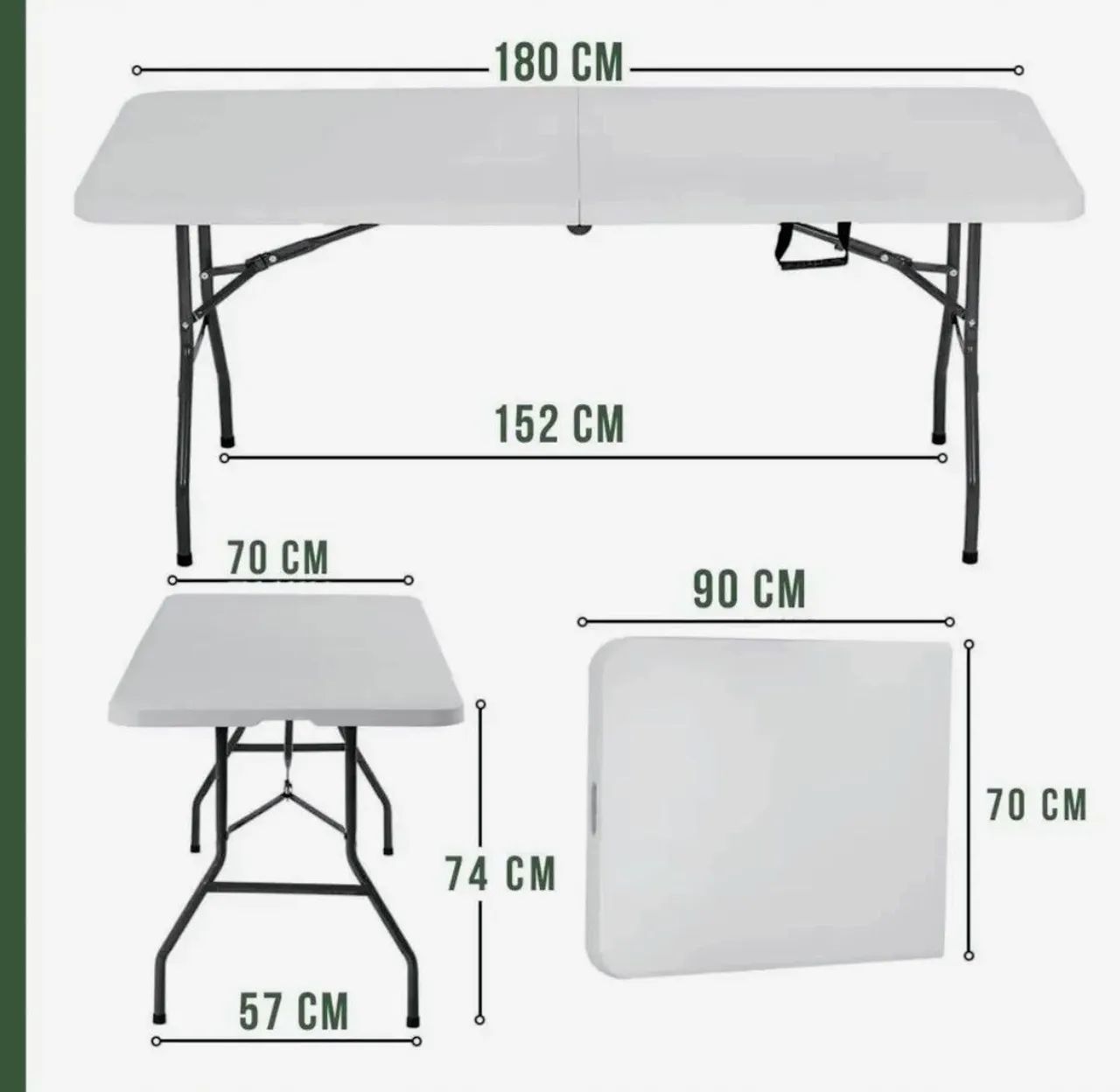 MESA DOBRÁVEL - VIRA MALETA - Foto 2